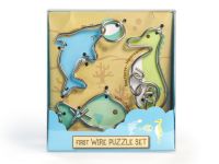 Metall Drahtpuzzle First Wire Puzzle Aquatic