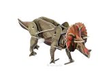 3D Puzzle Dinosaurier mit Motor Triceratops