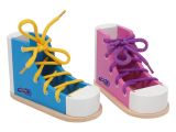 Kinderpuzzle Fädelschuh,bunt 2er Set