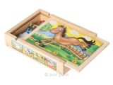 Kinderpuzzle Magnetpuzzle Set Farmtiere