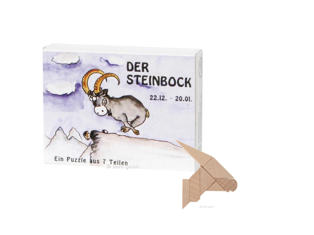 Sternzeichen Steinbock, Mini Puzzle