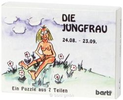Sternzeichen Jungfrau, Mini Puzzle