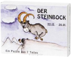 Sternzeichen Steinbock, Mini Puzzle