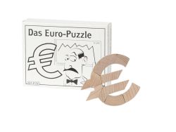 Knobelspiel/Geduldspiel Mini Puzzle Das Euro-Puzzle