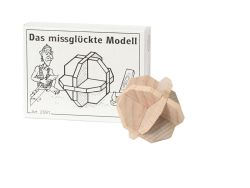Knobelspiel/Geduldspiel Mini Puzzle Das mißglückte Modell