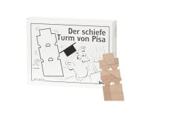 Knobelspiel/Geduldspiel Mini Puzzle Der schiefe Turm von Pisa